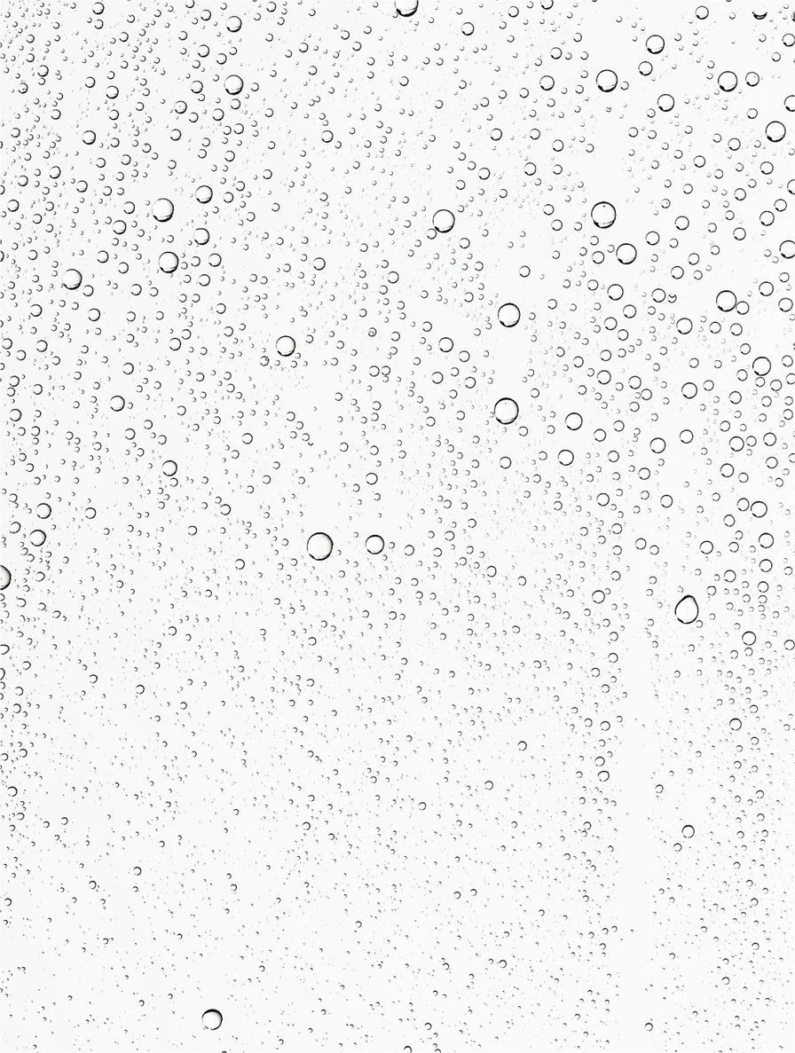Pattern of small bubbles on a white background